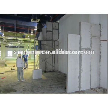 Variable Frequency concrete lightweight wall panel machine / precast panel products